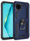 nh Custodia Huawei P40 Lite, Cover 360° Girevole Ring Armor Bumper TPU Case Magnetica Supporto Smartphone Silicone Custodie con Pellicola Protettiva per Huawei P40 Lite,Blu