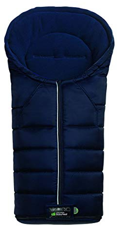 Odenwälder Winterfußsack mit Reißverschluss | Baby Fußsack Kinderwagen Winter | Fußsack Buggy, Kinder Winterfußsack |Marine