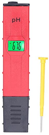Digitales PH-Meter, Tragbares Digitales PH-Meter mit Hintergrundbeleuchtung ATC Hochgenauer Säuretester PH-Teststift für Haushalts-Trinkwasser, Pool, Hydrokultur, Aquarium