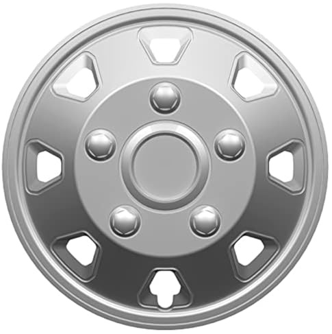 AutoStyle 4er Set Radzierblenden Itah 15-Zoll Silber (Sphäre)