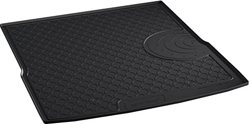 AROBA GL1011 Design Kofferraumwanne kompatibel mit Volkswagen Passat Variant Kombi B6/B7 3C BJ. 8.2005-9.2014 Kofferraummatte passgenau erhöhter Rand schwarz