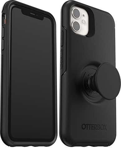 OtterBox + Pop Symmetry Series Slim Case for iPhone 11 (ONLY) Retail Packaging - Black