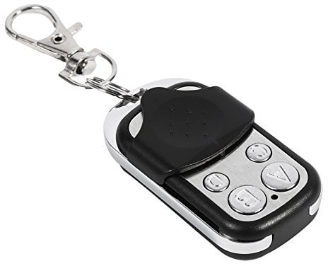 FILFEEL Universal Garagentor Fernbedienung, Cloning Wireless Alarm Remote Control Key Fob for Car Garage Door Gate - 433 MHz Betriebsfrequenz, Bis zu 50m Reichweite der Fernbedienung