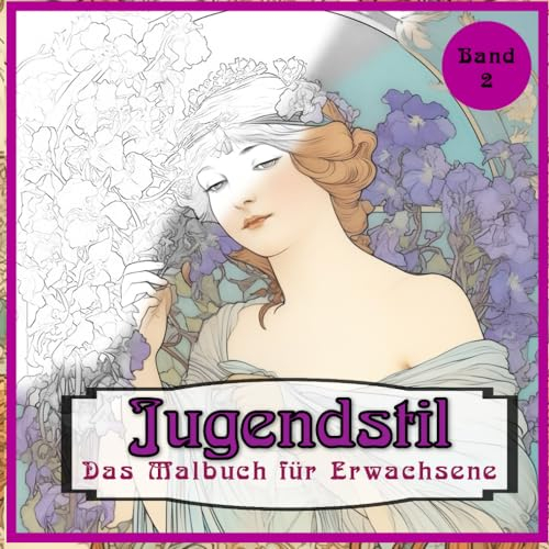 Jugendstil - Das Malbuch für Erwachsene - Band 2