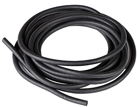 TA-VIGOR EPDM Foam Rubber Seal Weather Strip 10mm(0.39) Diameter x 3 Meter (9.8Ft) Long, Round Solid Foam Strip Rubber Weather Stripping for DIY Gasket, Foam Tubing, Crafts