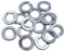 SKIR'CO (50 piezas) Arandelas de seguridad con resorte DIN127 galvanizadas M8, arandelas de metal, arandelas de seguridad con resorte dividido