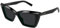 SAINT LAURENT Womens SL 657 Sunglasses, Black-Black-Black, 54