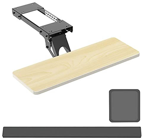 Tastatur-Mausablage mit Schublade, Computertastatur, Maus, Plattform, Regalverlängerung für Schreibtischplatte