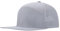 rtdgcv Berretto da baseball da uomo con tesa piatta, cappello regolabile performance, berretto traforato cm 127 High Cap, grigio., Taglia unica