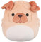 Squishmallows Jazwares SQCR07633 - Morton der braune Shar Pei 19 cm, offizielles Plüsch, superweiches Kuscheltier