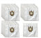 YIKRAOS Dust Filter Bag Compatible With Hoover TYPE H60 H30 H52 ENIGMA TE7 TE70 TEN2400 ARIANNE TELIOS T2100 T2599 T2615 T2621 T2740 T2760