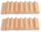 Windfromort Lot de 16 porte-cartes de table en hêtre - Porte-cartes de menu - Présentoir photo - Présentoir en bois - Présentoir de table en bois de hêtre - Pour mariages, banquets, fêtes,