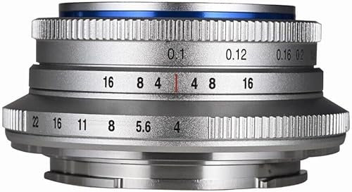 Venus Laowa Objectif ultra grand angle APS-C pour appareil photo sans miroir Fuji X Mount Argenté 10 mm f/4