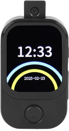 Luqeeg Lettore MP3 con Fotocamera, Lettore Musicale Video HD 720p con Touchscreen da 2,01 Pollici, MP3 Hifi con Altoparlante, Libro E, Radio FM, Sveglia E Cronometro (128 g di piccoli schede di