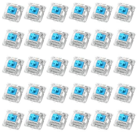 Axe du clavier mécanique | Commutation Clavier mécanique | Interrupteur de bricolage Set | Mécanisme des claviers de remplacement | Commutateurs clés tactiles mécaniques | Pack d'axe de 30 pièces pour