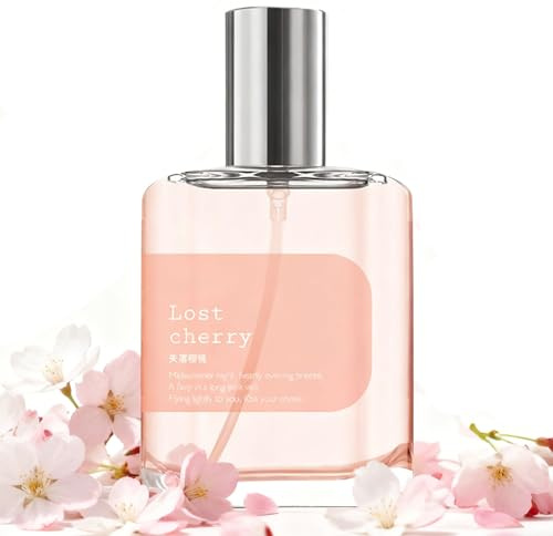 Parfum Femme,Parfum floral Eau De Toilette pour femme 30ml Spray, À base d'extraits de plantes naturelles,Parfum Sensuel Longue Durée (La cerise perdue)