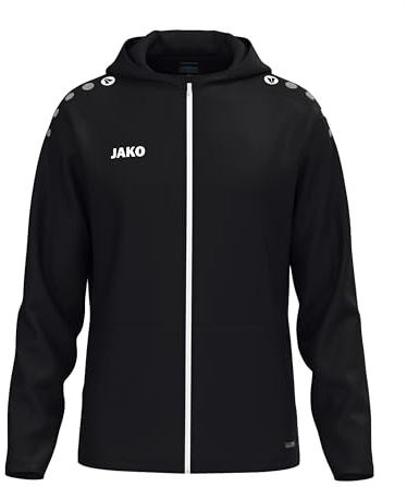 JAKO One Kapuzenjacke – Atmungsaktive Sportjacke für Kinder aus 100% Polyester, mit weichem Micro-Fleece, ideal für Sport und Freizeit