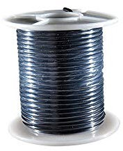fil electrique section 2.50mm noir - rouleau de 25m
