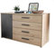 WIEMANN Kommode Sideboard Brüssel Steineiche Dekor