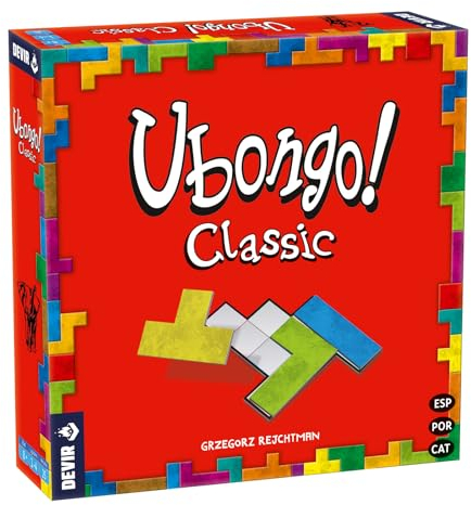 Devir- BGUBON Ubongo Tischset, Mehrfarbig, Sortiert