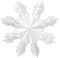 broste Copenhagen Christmas-Stern, Papier, 15cm, Weiß