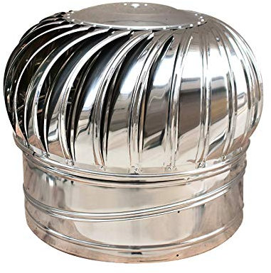 DZDZXQG Cesta de Chimenea de Acero Inoxidable para Chimenea, Sombrero Giratorio para Lluvia, Campana de Chimenea, Cubierta de Chimenea, Sombrero para Chimenea (110-400 mm), 250 mm