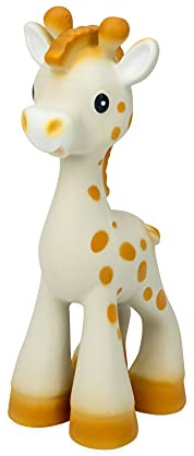 Nuby Jackie The Giraffe Natural Rubber Teether - 3+ Months - Baby Teething Toy