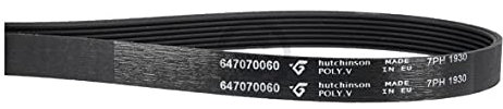 eVendix Cinghia trapezoidale compatibile con AEG 899647070060/1 1930PH7 per asciugatrice