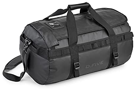 D.FIVE DUFFLE BAG RUCKSACK WATERPROOF SCHWARZ 55 LITER DEFCON 5 DF5-5519 B, Schwarz