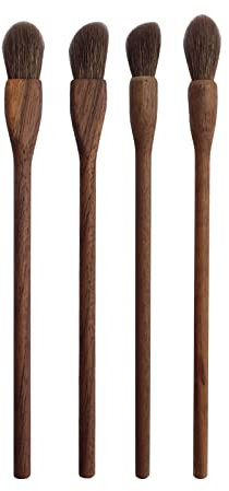 YUNHOME Makeup Pinsel Schminkpinsel Kosmetikpinsel Make Up Pinsel Walnusswolle Echthaar Antiker Palast Lidschattenpinsel Mischpinsel Nase Schattenpinsel Make-Up-Pinsel