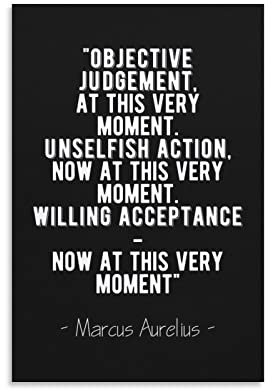 Poster, Motiv: Marcus Aurelius Marcus Aurelius Stoic, Schwarz und Weiß, dekoratives Gemälde, Leinwand, Wandkunst, Wohnzimmer, Schlafzimmer, Gemälde 40 x 60 cm