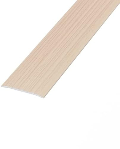 eXtreme Self Adhesive Flat Threshold Strip | 3ft Stick-Down Transition Strip for Laminate, Tile, Wood, and Lino Flooring | Waterproof, Dirt-Resistant, and Sturdy Door Threshold Bar - Vanilla