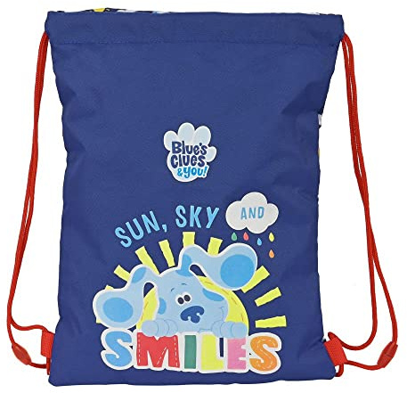 Safta Artikel, flacher Fußsack Junior Blues Clues Unisex Kinder, mehrfarbig, M, bunt, Medium