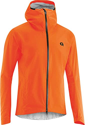 Gonso Save Jacket Trail M, Herren Fahrradjacke, Wasserdichte Regenjacke, Wasserdicht bis 10.000 mm & winddicht, G-Tex, 2,5-Lagenlaminat & getapte Nähte, Körpernahe Passform, PFC-frei