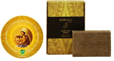 AOKlabs Pack Oro Africano | Shea Butter 50 ml + Soap 100 g