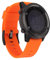 Alomejor Waterproof Smartwatch, Clear Display Digital Compass Diving Computer Watch for Cycling (Orange)