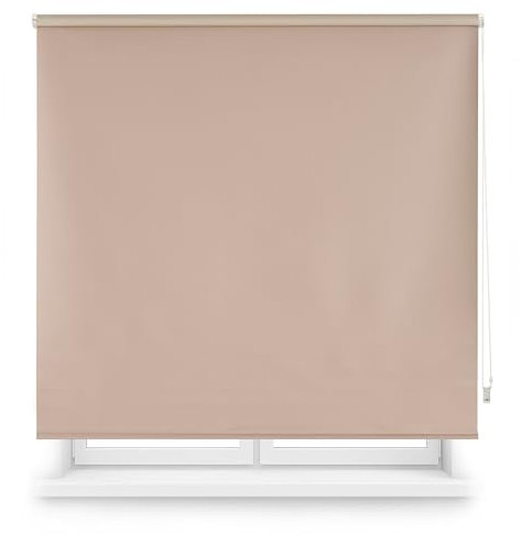 Blindecor Store occultant sur Mesure Store Enrouleur occultant sur Mesure Couleur Ivoire 175 x 230 cm Dimensions du Tissu 172 x 225 cm