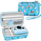 Leayjeen Funda Protectora para Cámara de Fotos Instantánea Infantil Compatible con Gofunly/CHAKEYAKE/GREENKINDER/CAMCLID y Papel de Impresión, Cumpleaño Regalos para niños (Solo Funda) Requin Bleu