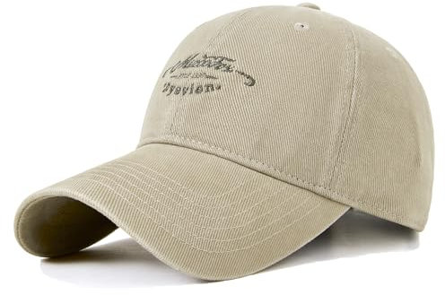 YAMEE Baseball Caps Herren Atmungsaktiv,Bacecap Unisex Einstellbare,Baseballkappe Damen mit Stickerei,Sommer mützen für Herren Weich,Geschenke für Herren Damen,Hut Herren Outdoor UV-Schutz