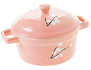 Mini cazuela de cerámica, olla para sopa, olla de cerámica, olla para utensilios de cocina, olla para huevos, olla para cocina, olla para imprimir