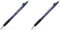 Faber-Castell 134751 - Druckbleistift GRIP 1347 navy blue, Härtegrad B, Minenstärke 0.7 mm, mit integriertem Radiergummi, 1 Stück (Packung mit 2)