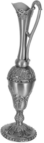 Cabilock Versilbertes Weihwassergefäß Im Europäischen Stil Mit Wunderschönen Mustern Für Gehobene Dekoration Zu Hause Und Im Büro