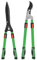 Outsunny Heckenschere Set 2-teilig Gartenschere Messerlänge 90 cm Astschere mit antihaftbeschichtete Metallklingen, ausziehbarer Griff, 78,5 cm Heckenschere zum Schneiden von Hecken und Ästen