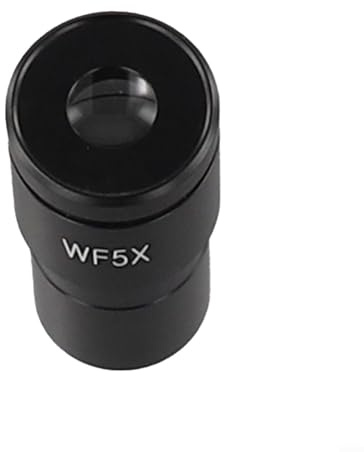 23 2 mm Okular für biologische Mikroskope, Weitwinkel, 5-fache und 25-fache Vergrößerung für größere Probenbeobachtung (WF5X)