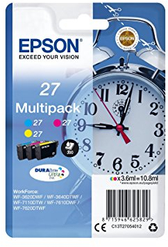Epson Tintenpatronen Multipack 27 3 Farben