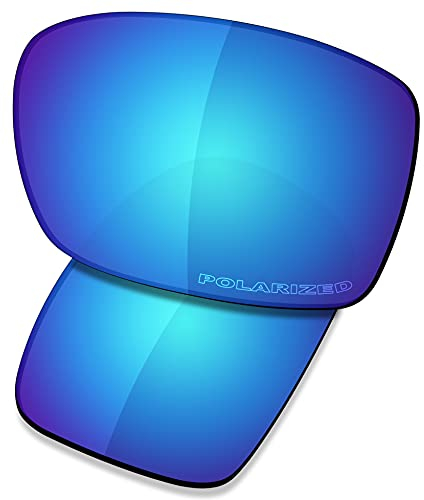 Saucer Premium Ersatzgläser für Oakley Turbine OO9263 Sonnenbrillen High Definition - Glacier Blue Polarisiert
