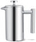 350ml Stainless Steel Coffee Maker Double Wall French Press Tea Pot Pump Action Coffee Dispenser Filter French Press Coffee Kettle