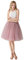 2020 Tüllrock Tutu Unter Rock Petticoat für Karneval Swing Rockabily Klied Rock Alt rosa