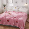 Morbuy Leichte Flanell Decke, Kuscheldecke hochwertige Flauschige Gewichtsdecke Feinste Tagesdecke Wohndecke Mikrofaserdecke Couch-Decke Reisedecke (180x200cm,Erdbeere)
