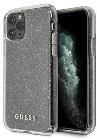 GUESS Glitter GUHCN58PCGLSI Case for iPhone 11 Pro Silver
